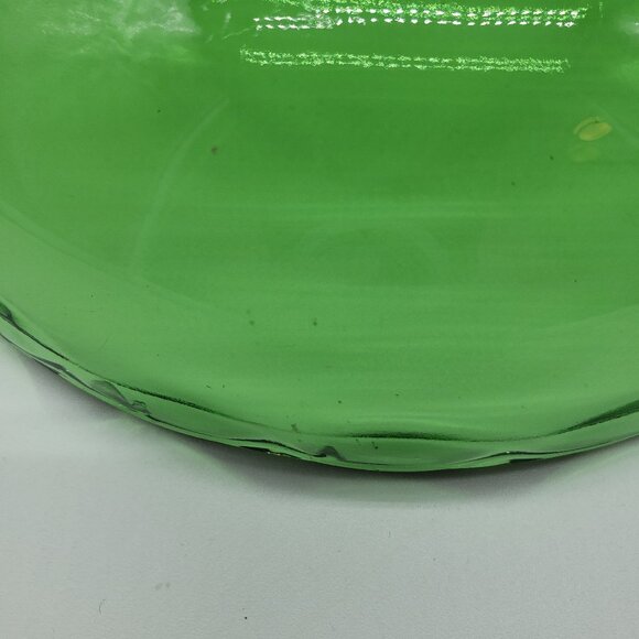 E.O. Brody M2000 Vintage Green Scalloped Pedestal Bowl or Candy Dish - Picture 9 of 11